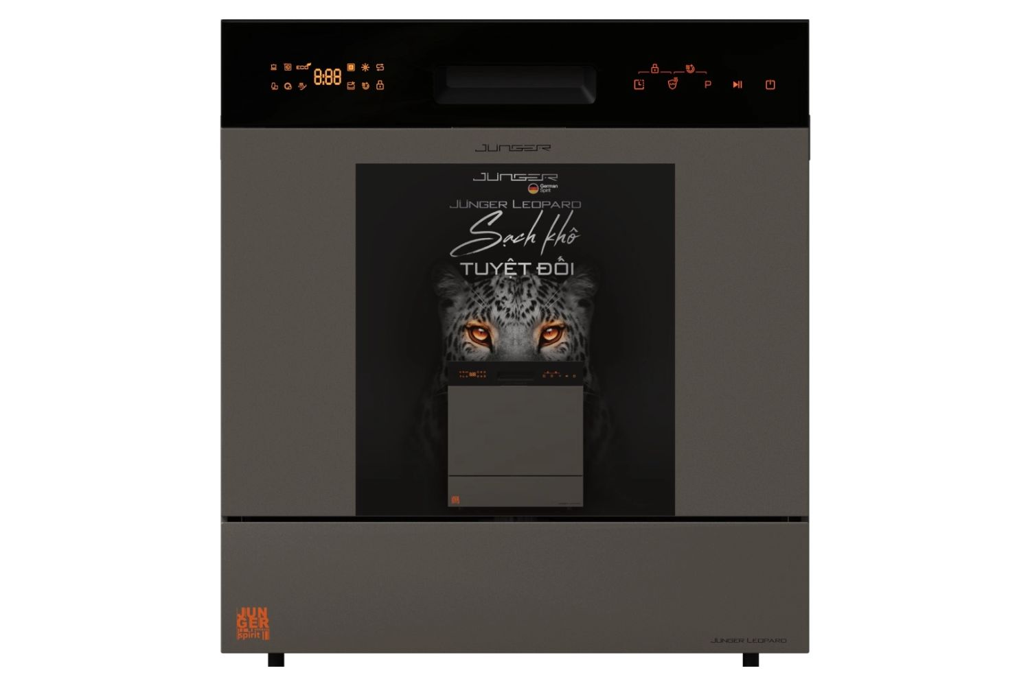 Máy Rửa Bát Độc Lập/Âm Tủ Junger Leopard DWJ-133-MS