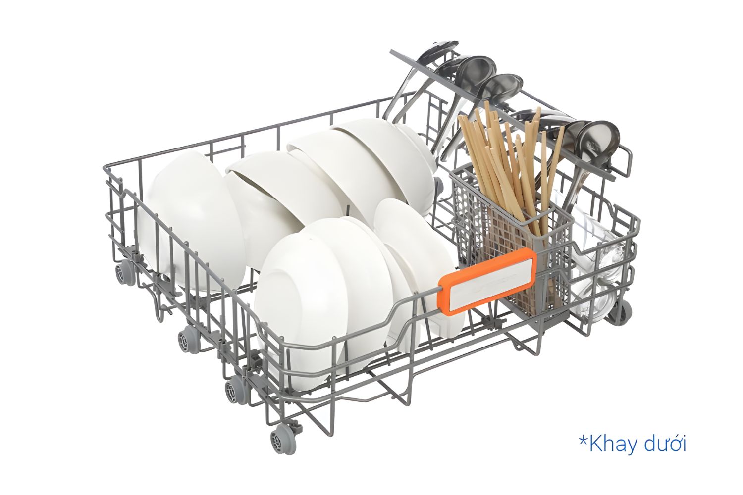 Máy Rửa Bát Độc Lập/Âm Tủ Junger Leopard DWJ-133-MS