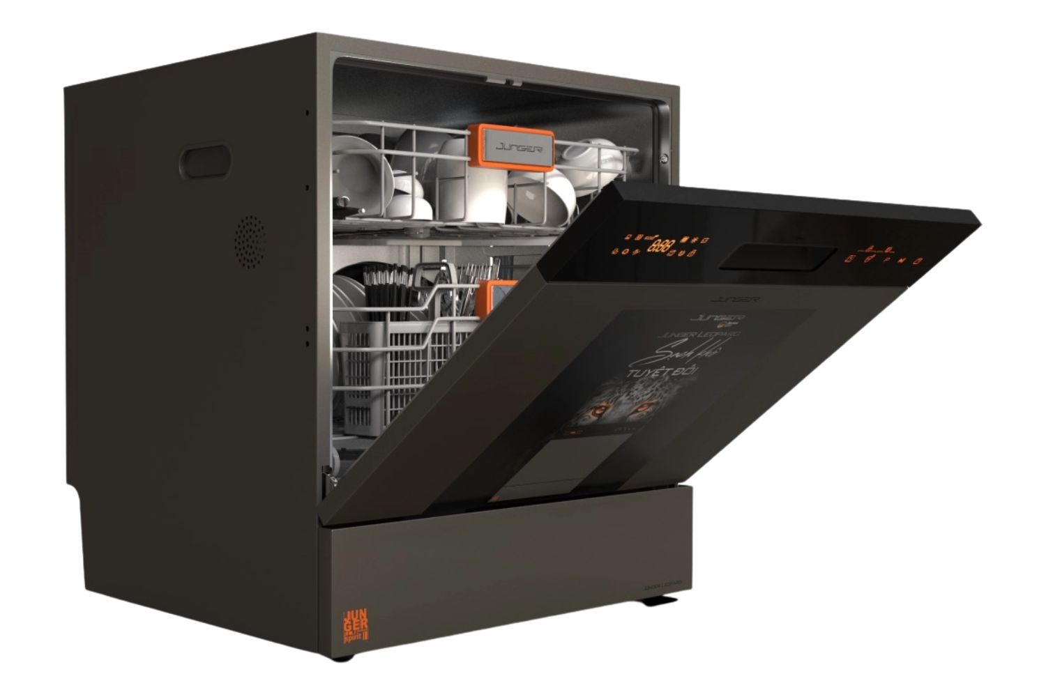 Máy Rửa Bát Độc Lập/Âm Tủ Junger Leopard DWJ-133-MS