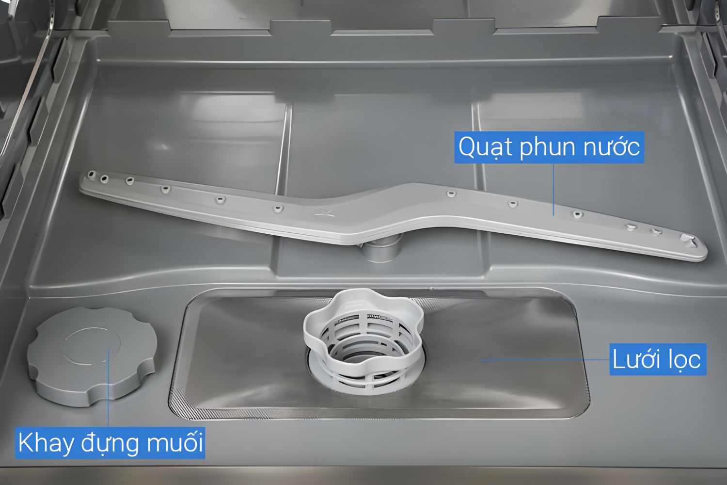 Máy Rửa Bát Độc Lập/Âm Tủ Junger Leopard DWJ-133-MS