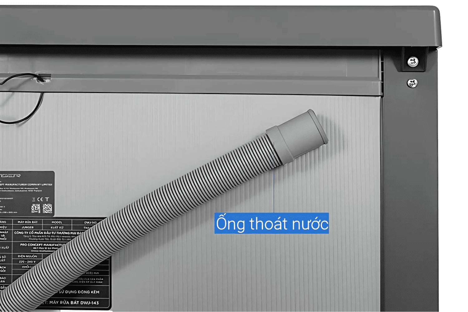 Máy Rửa Bát Độc Lập/Âm Tủ Junger Leopard DWJ-143