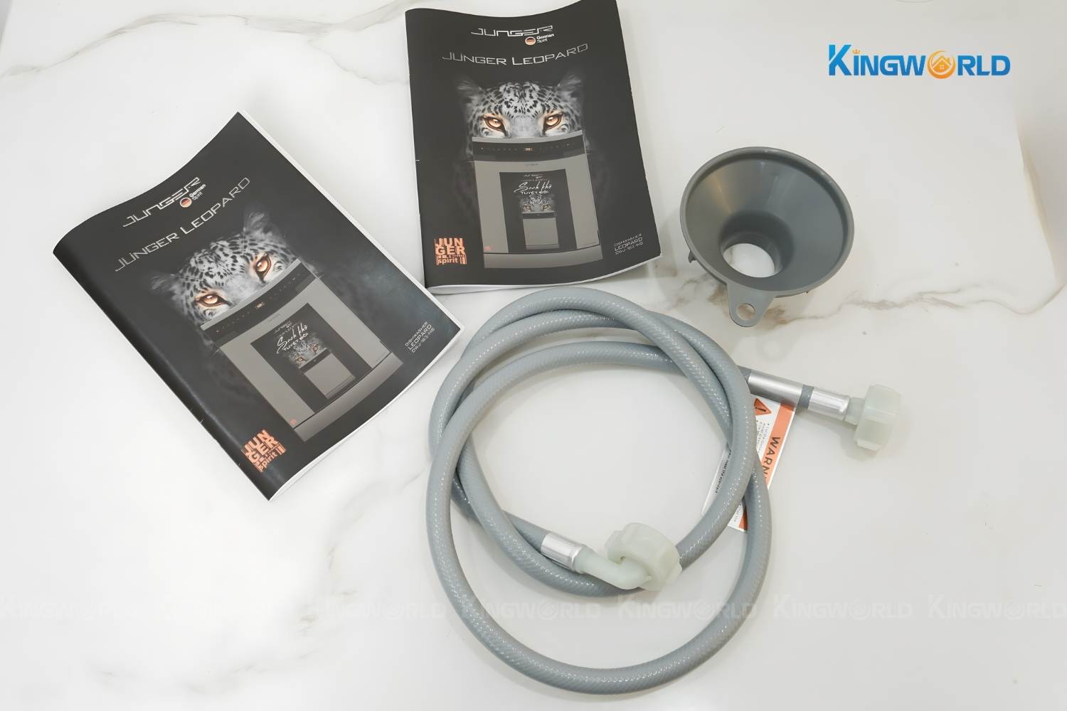 Máy Rửa Bát Độc Lập/Âm Tủ Junger Leopard DWJ-163-MS