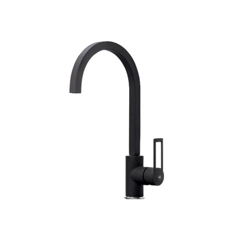 Vòi Rửa Bát Nóng Lạnh Malloca MF-040 | Đồng Thau Sơn Giả Đá, Màu Đen