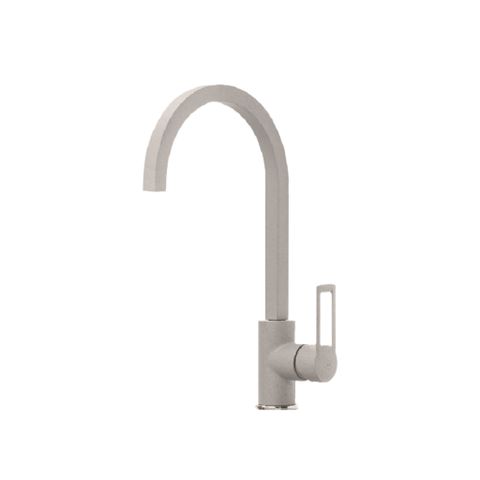 Vòi Rửa Bát Nóng Lạnh Malloca MF-043 | Đồng Thau Sơn Giả Đá, Màu Đất