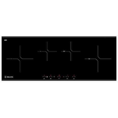 Bếp Tư Hồng Ngoại Malloca MH-04IR S | Lắp Âm Kết Hợp 02 Điện 02 Từ