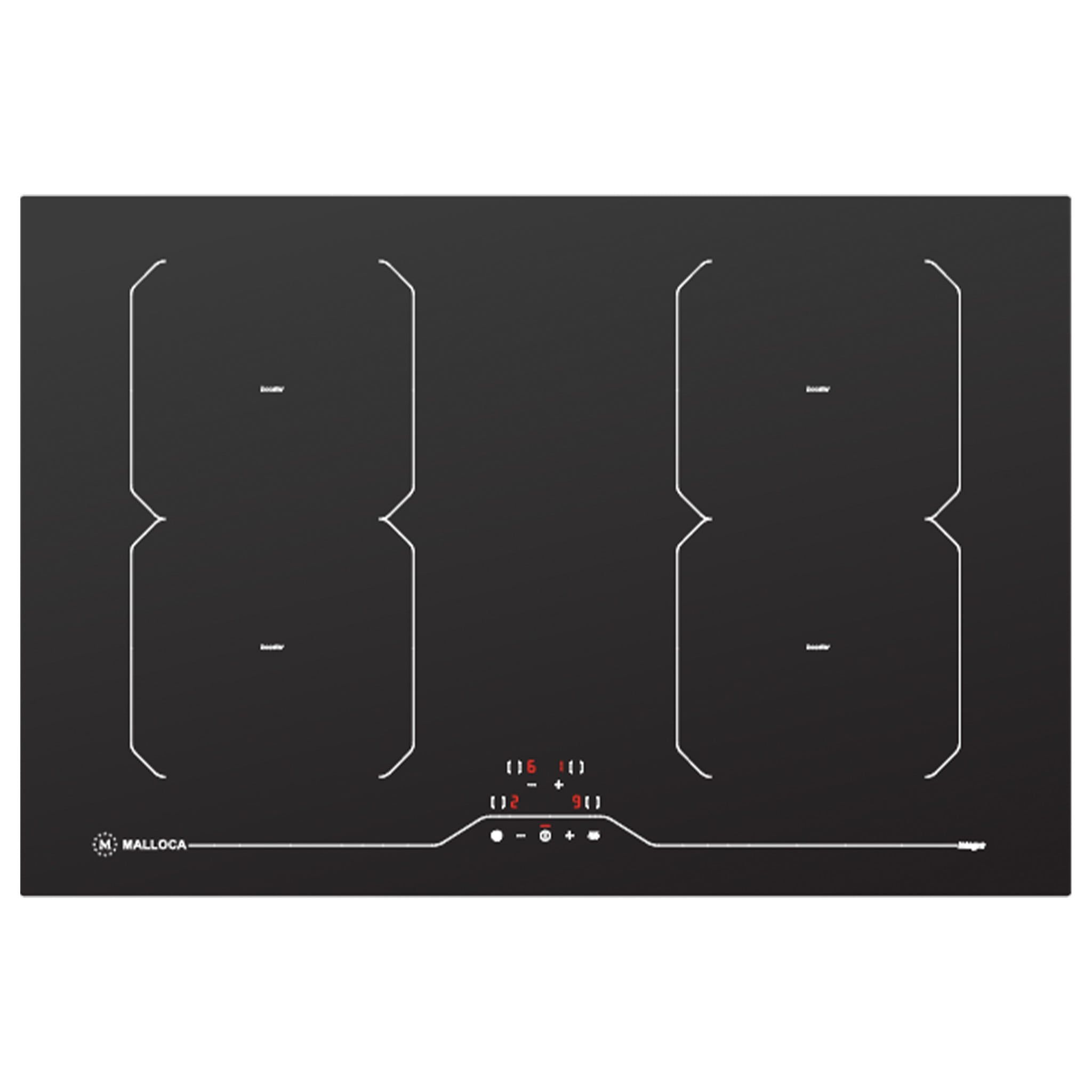 Bếp Từ Malloca MI-784 ITG - Bếp Âm 04 Vùng Nấu