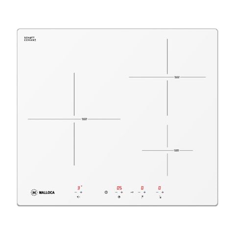 Bếp Từ Malloca MI 593 WN - Bếp Âm 03 Vùng Nấu