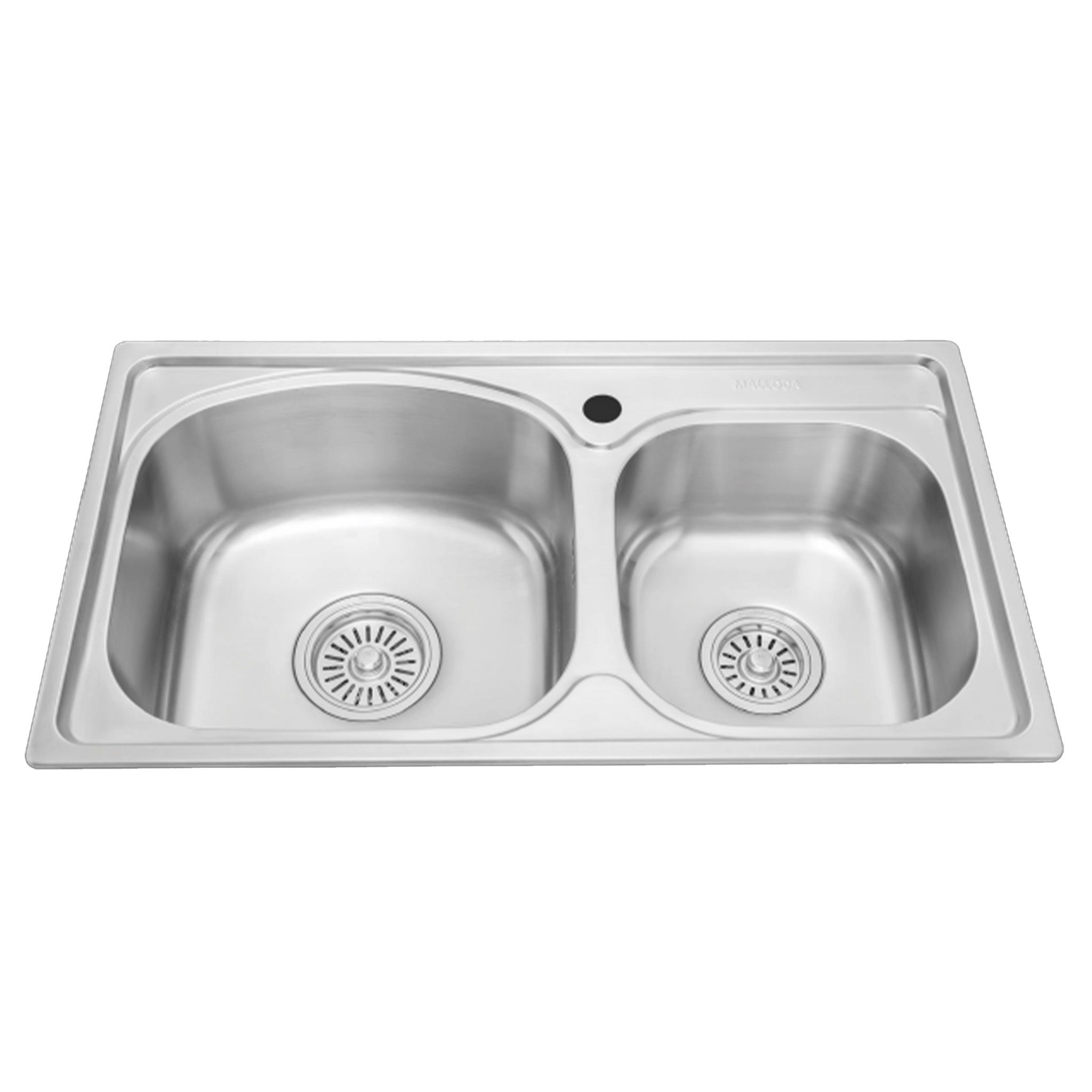Chậu Rửa Bát 2 Hố Inox 304 Malloca MS 1011P (ECO)
