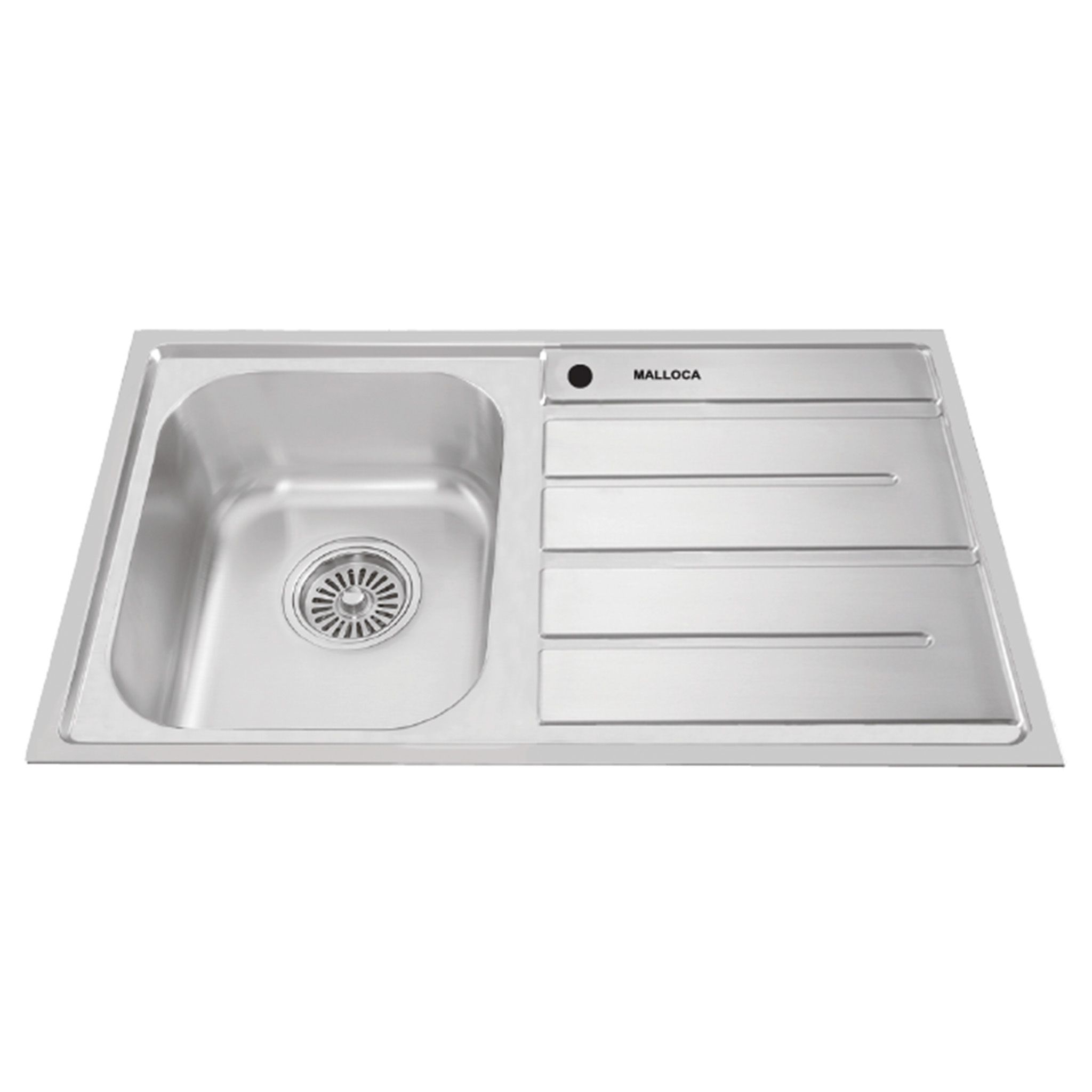 Chậu Rửa Bát 1 Hố Inox 304 Malloca MS 1017 NEW (ECO)