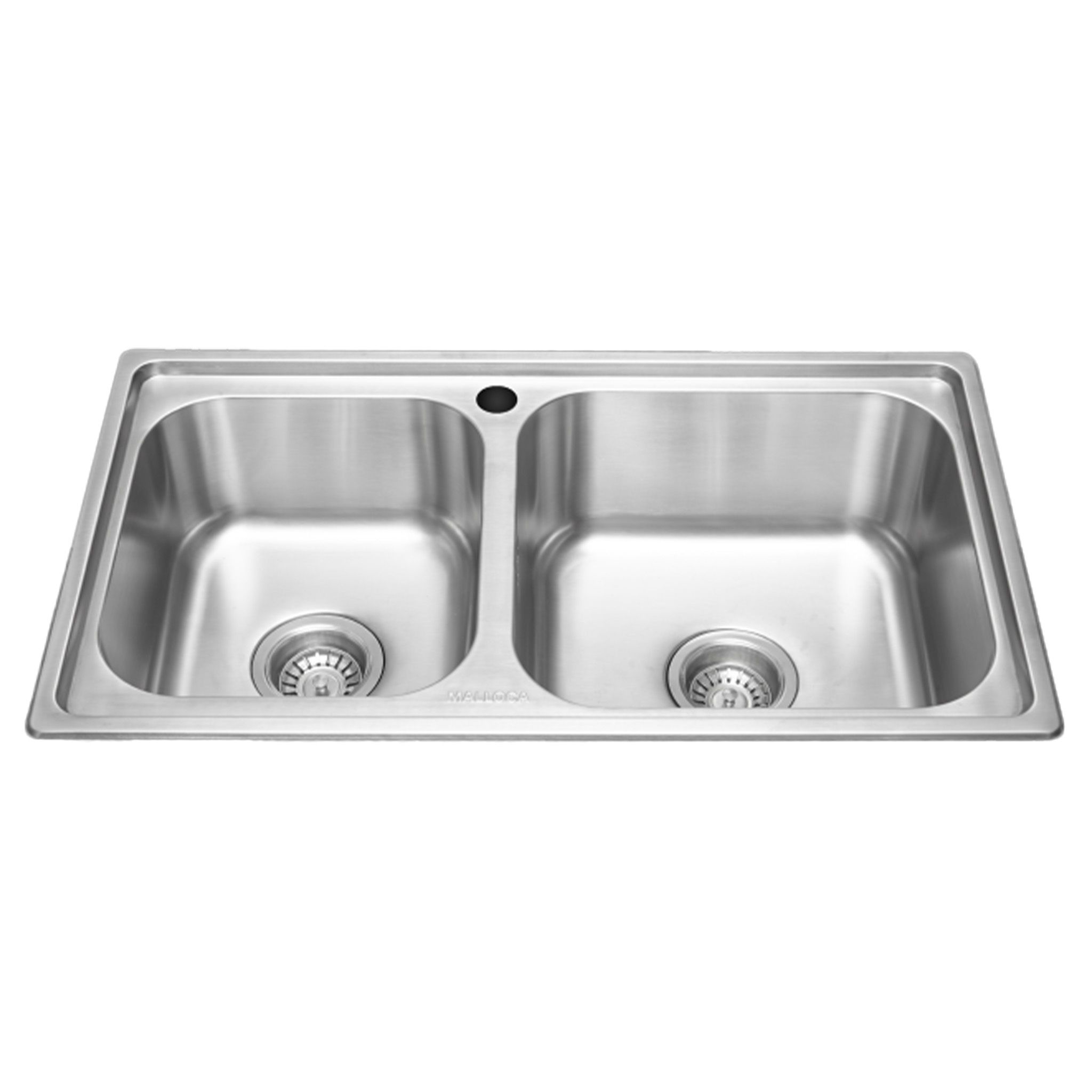 Chậu Rửa Chén 2 Hố Inox 304 Malloca MS 2076E (ECO)