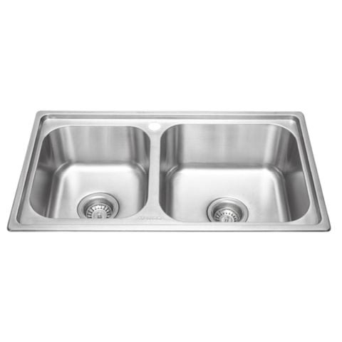 Chậu Rửa Chén 2 Hố Inox 304 Malloca MS 2076EP (ECO)
