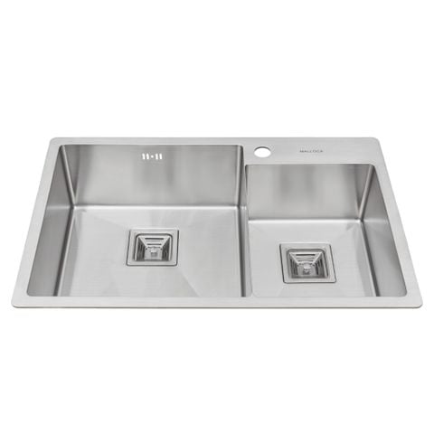 Chậu Rửa Bát 2 Hố Inox 304 Malloca MS 620T