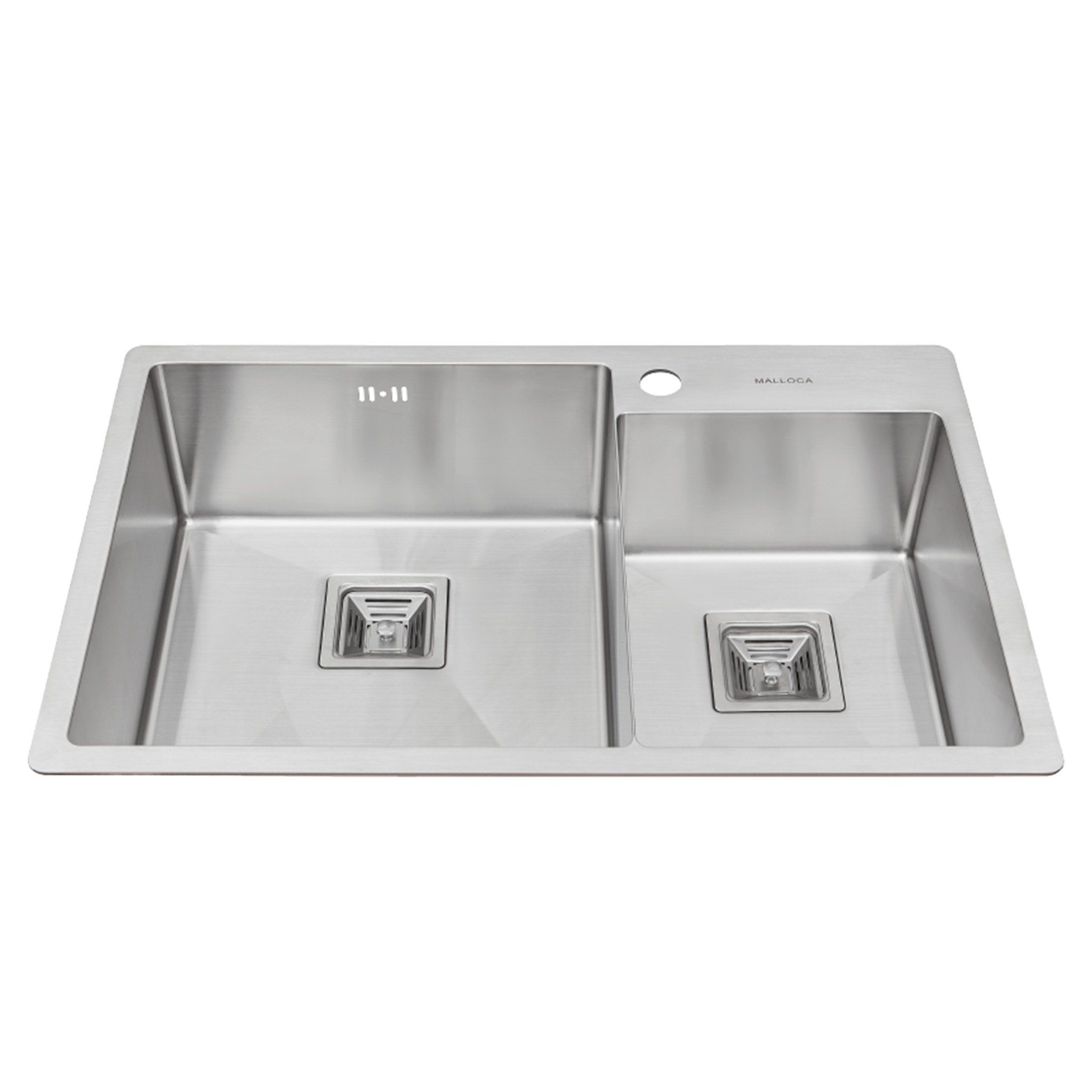 Chậu Rửa Bát 2 Hố Inox 304 Malloca MS 620T