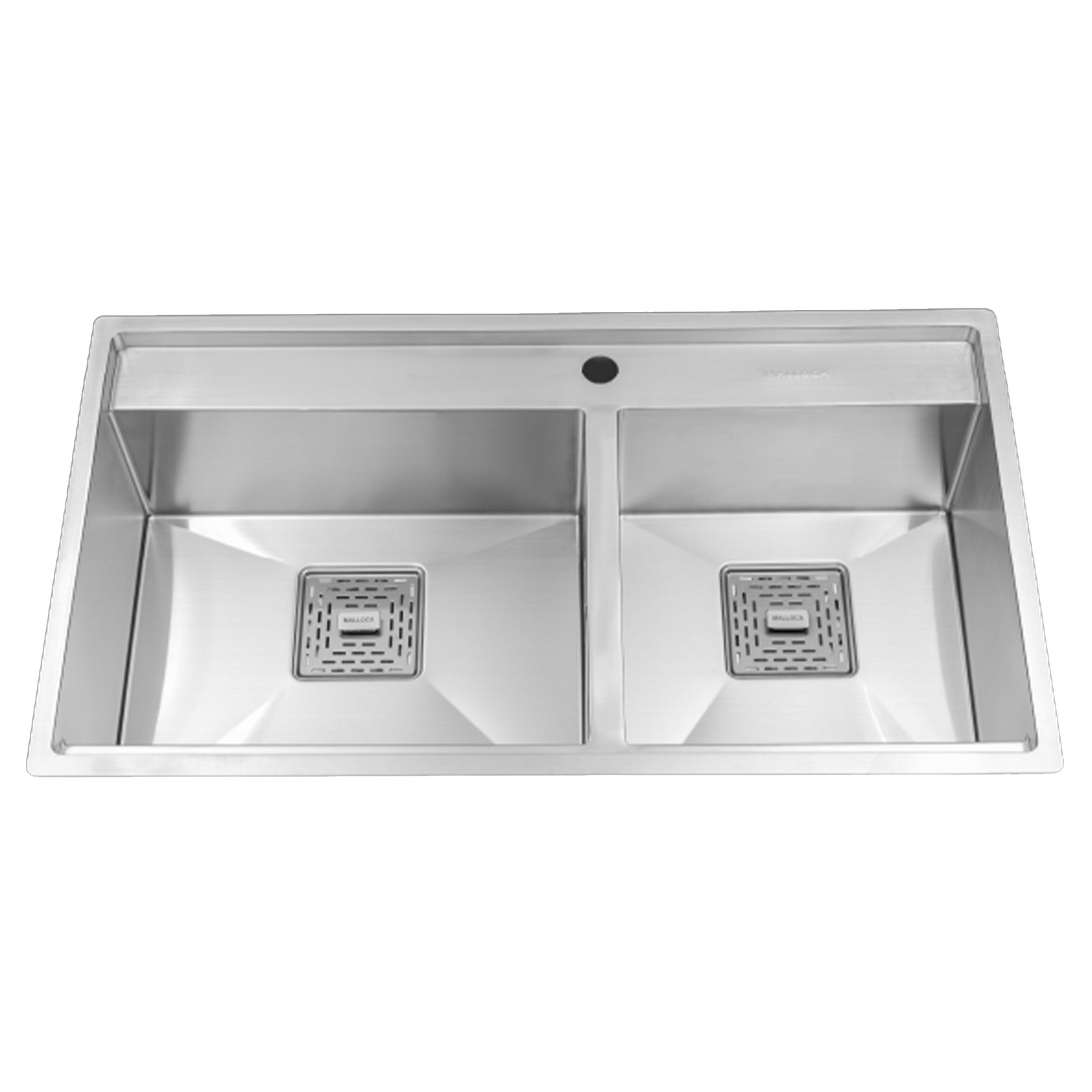 Chậu Rửa Bát 2 Hố Inox 304 Malloca MS 6304 ST