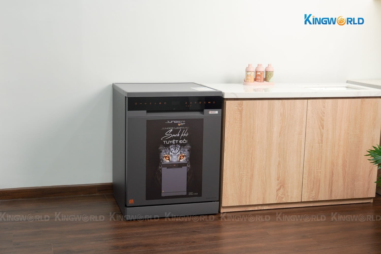 Máy Rửa Bát Độc Lập/Âm Tủ Junger Leopard DWJ-143