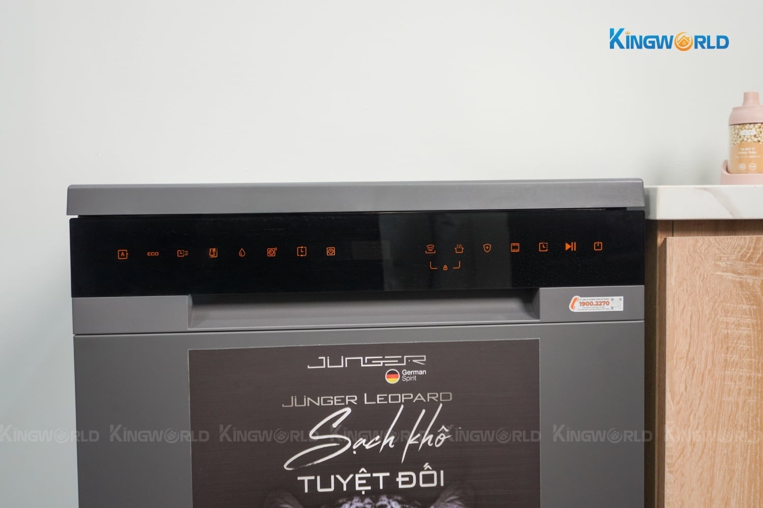 Máy Rửa Bát Độc Lập/Âm Tủ Junger Leopard DWJ-143
