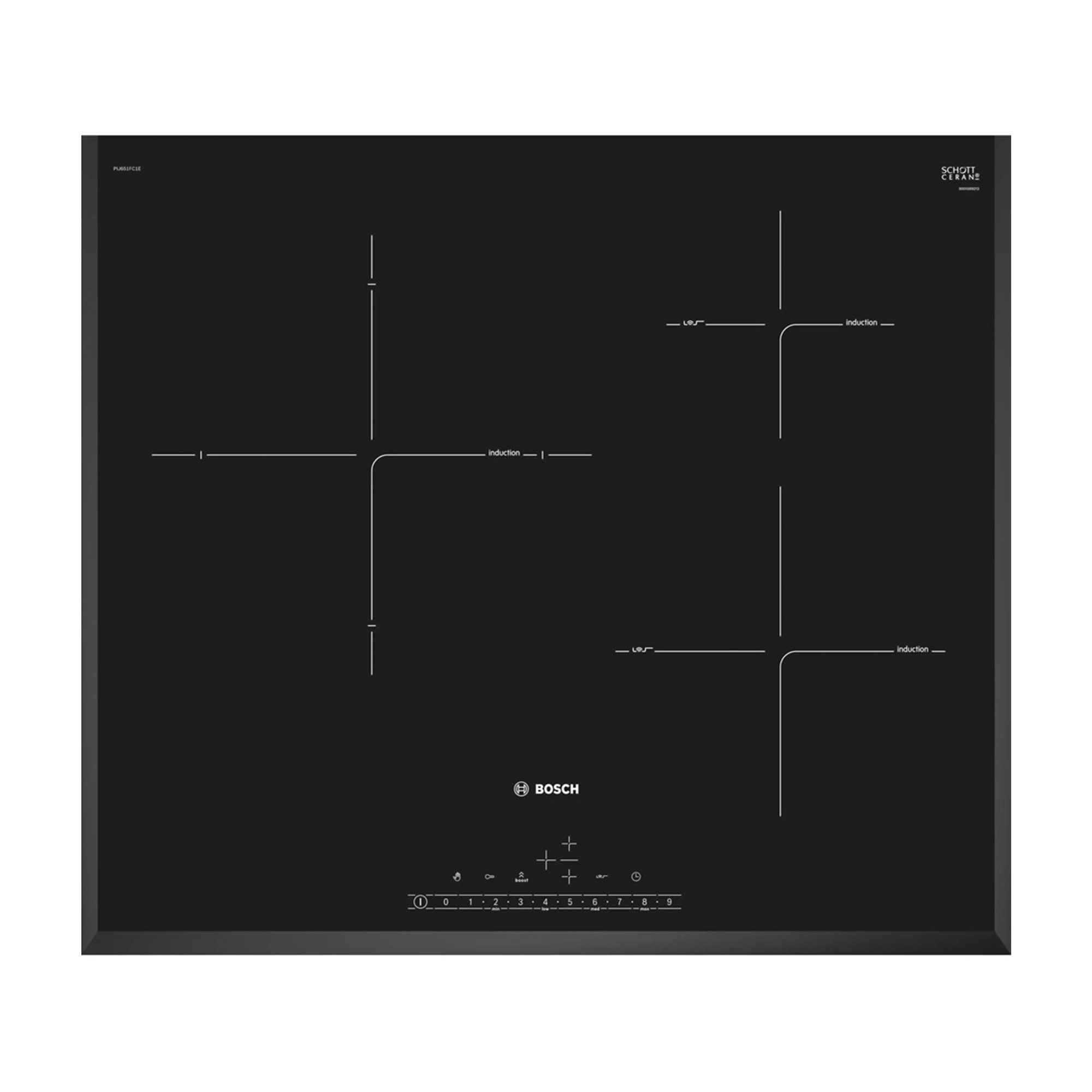 Bếp Từ Âm Bosch PIJ651FC1E Serie 6 | 03 Vùng Nấu