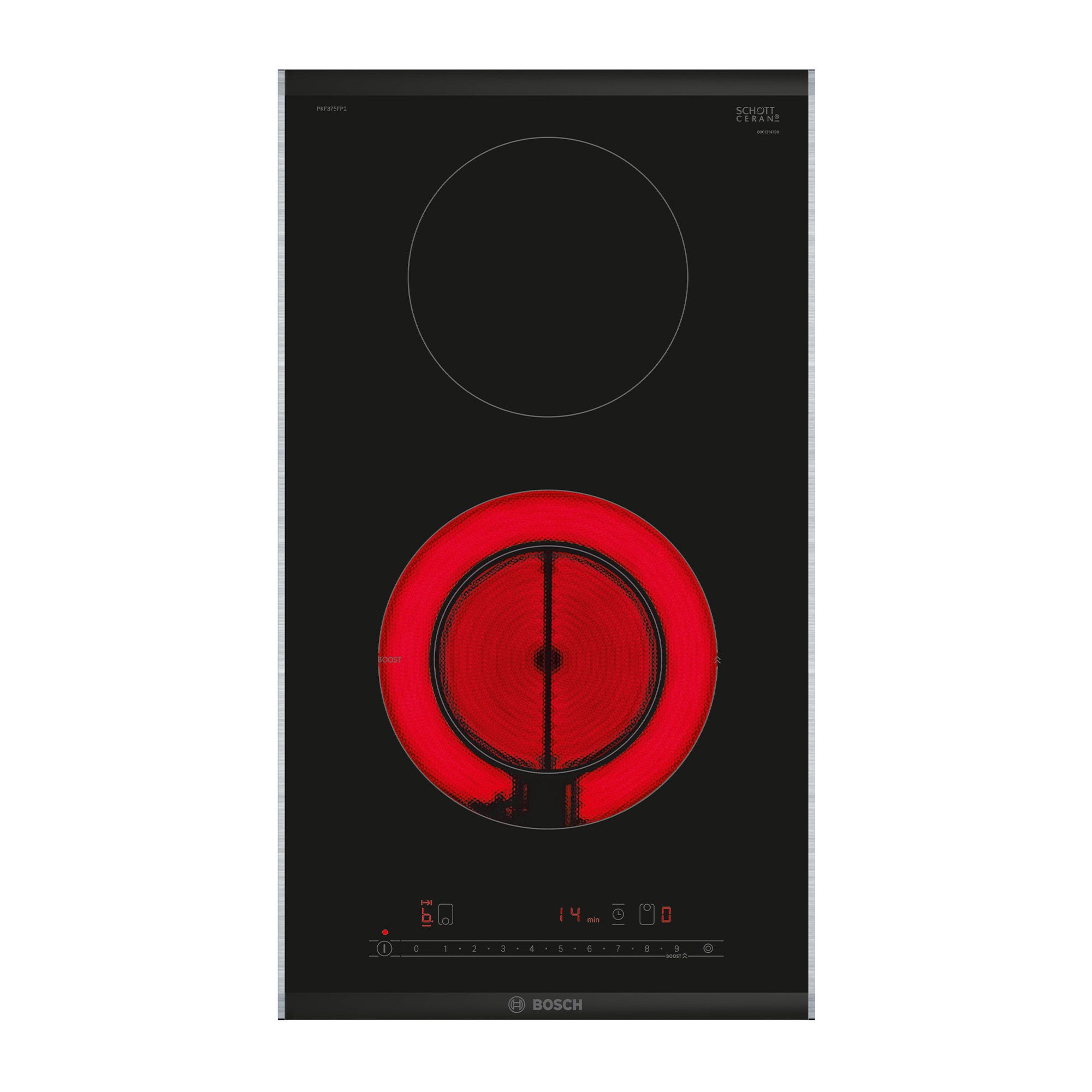 Bếp Điện Đôi Bosch PKF375FP2E Serie 6 Domino | 02 Vùng Hồng Ngoại