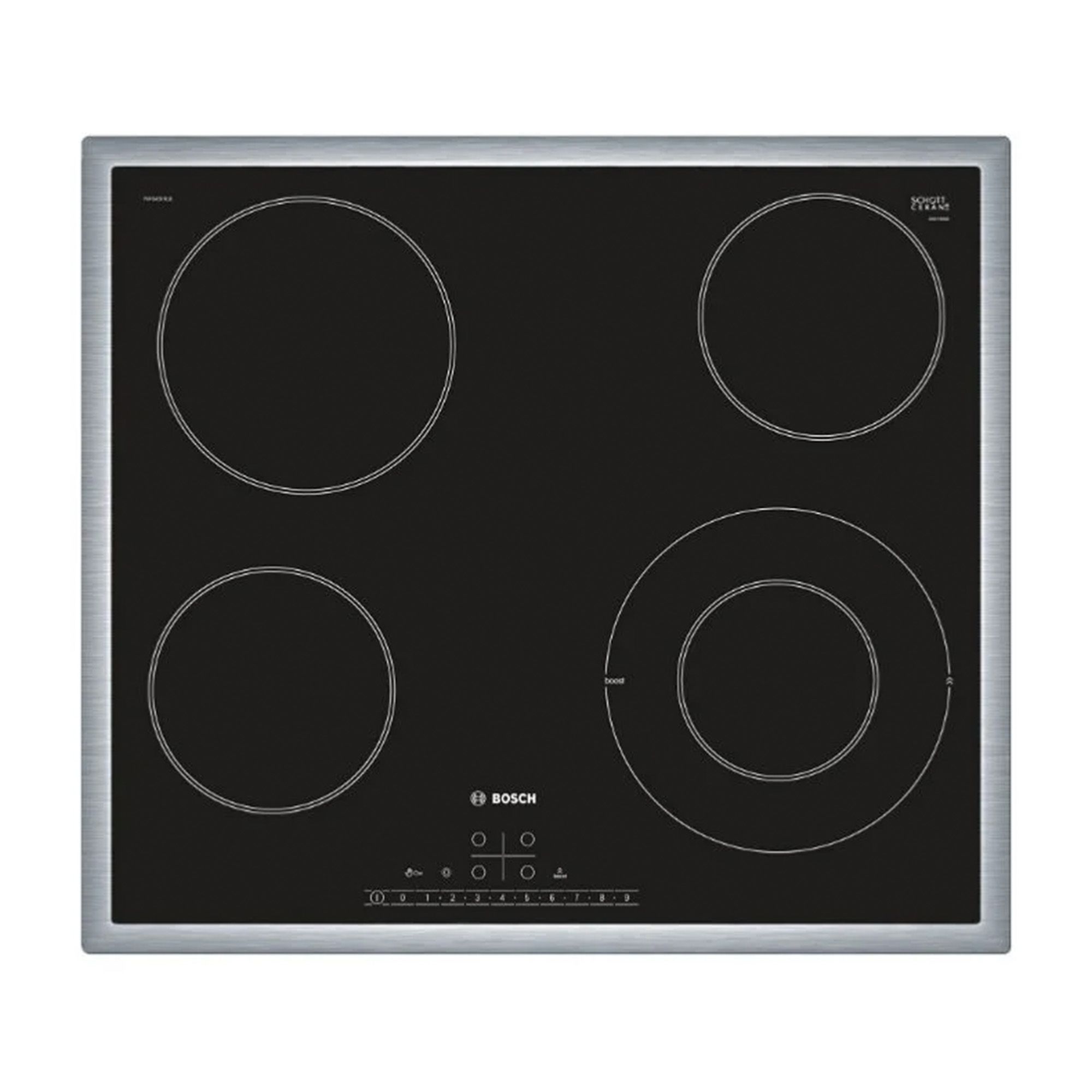 Bếp Điện Âm Bosch PKF645FN1E Serie 6 | 04 Vùng Nấu Hồng Ngoại