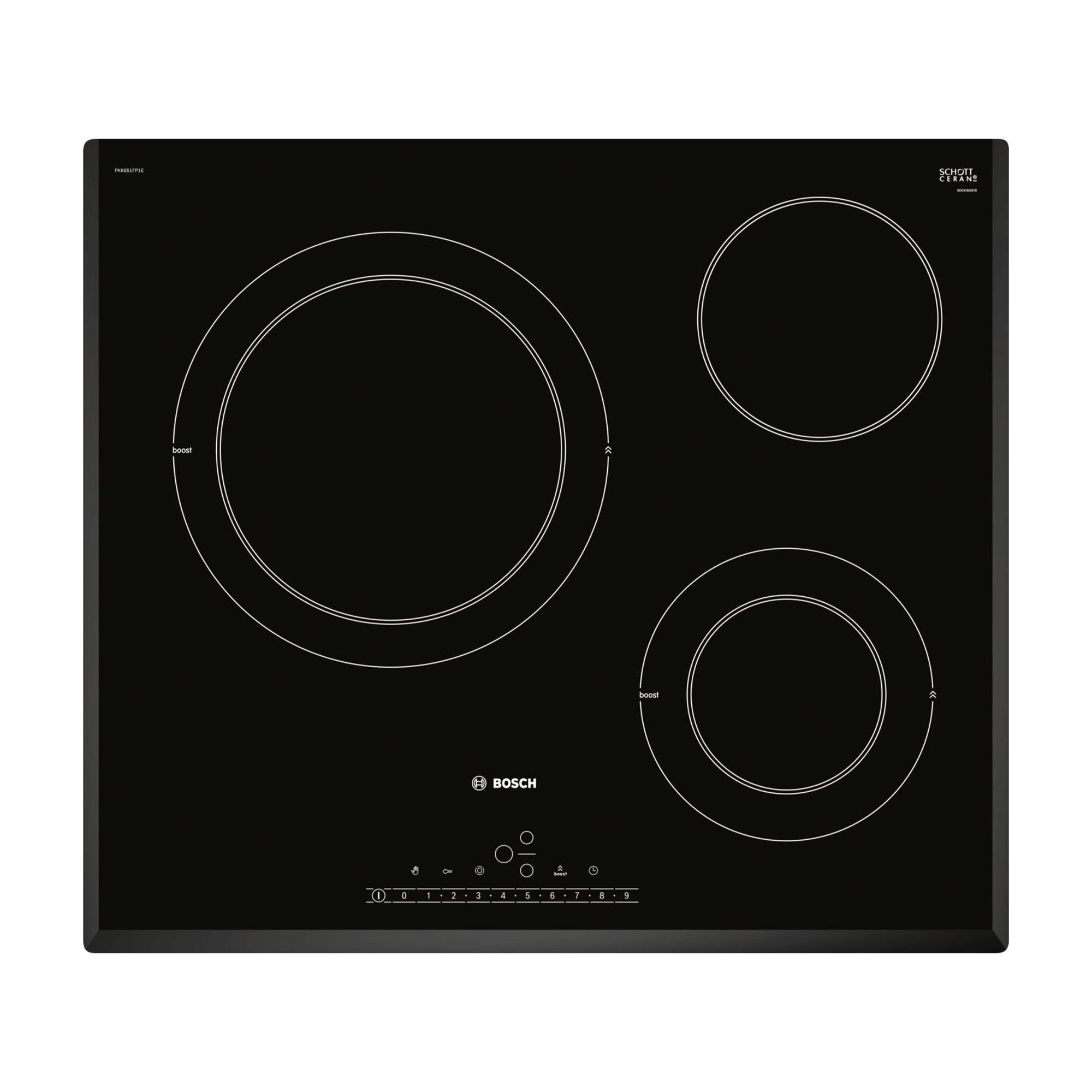 Bếp Điện Âm Bosch PKK651FP2E Serie 6 | 03 Vùng Nấu Hồng Ngoại