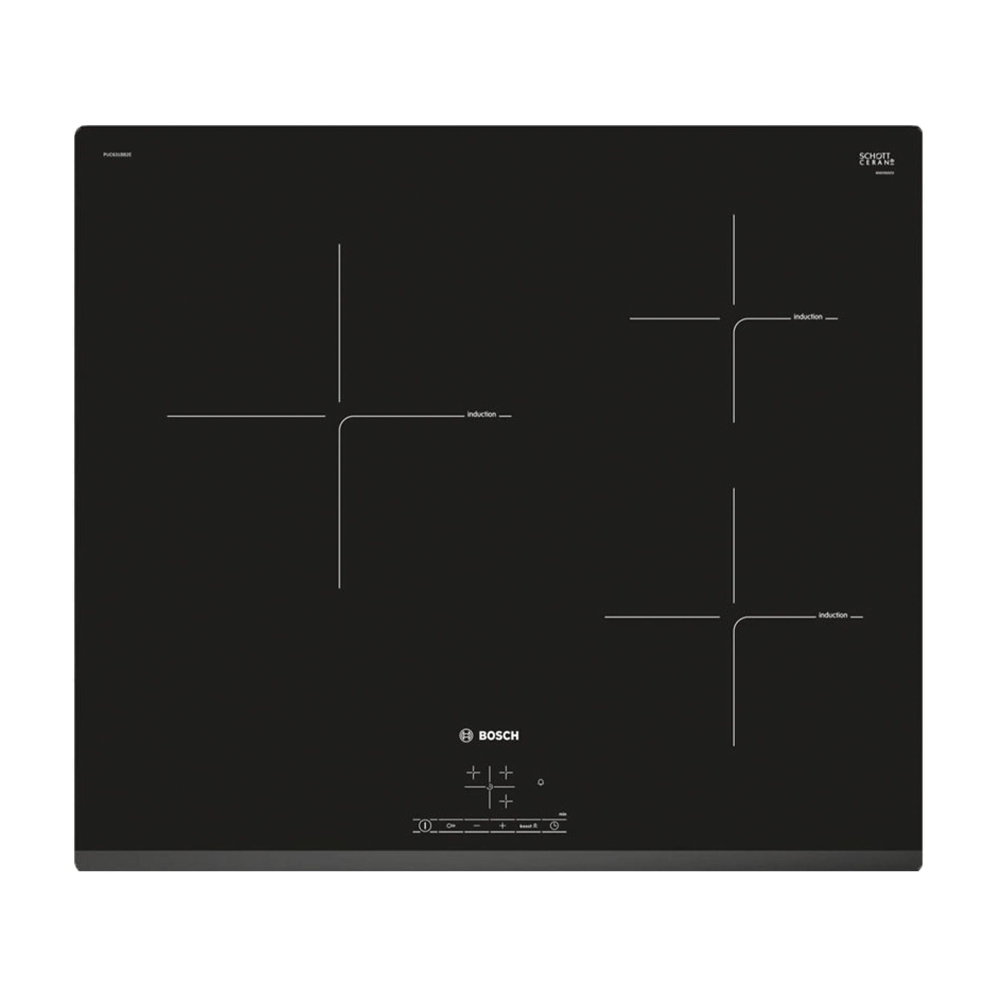 Bếp Từ Âm Bosch PUC631BB2E Serie 4 | 03 Vùng Nấu
