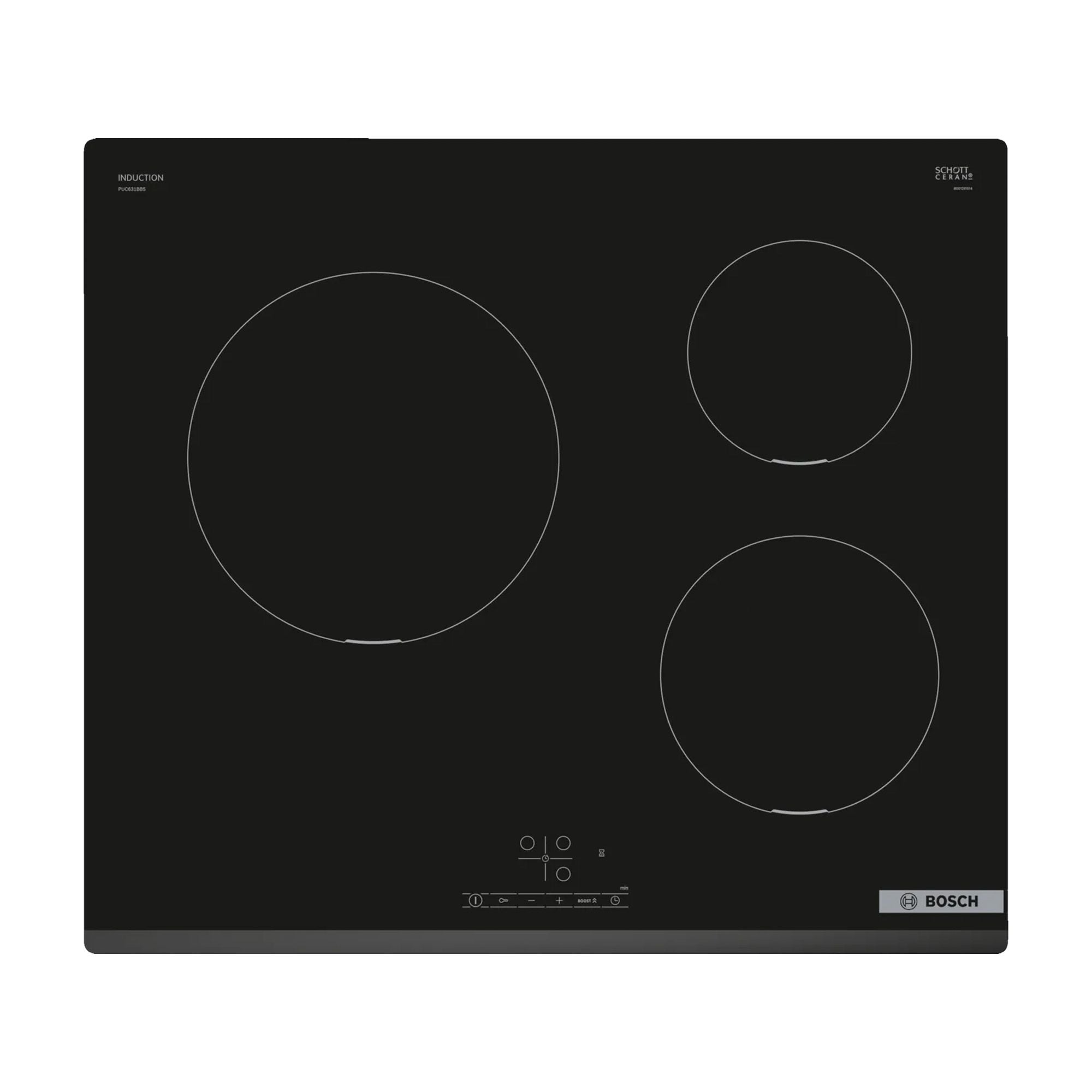 Bếp Từ Âm Bosch PUC631BB5E Series 4 | 03 Vùng Nấu