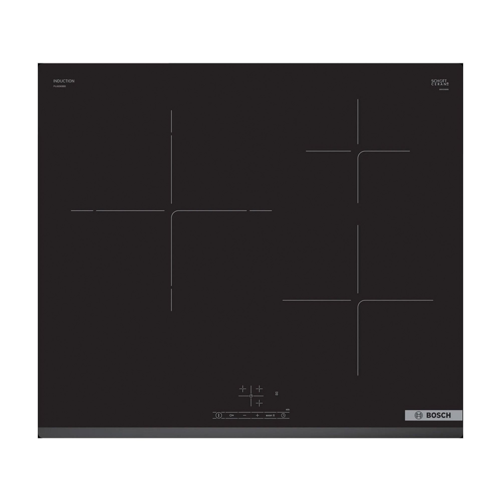 Bếp Từ Âm Bosch PUJ63KBB5E Serie 4 | 03 Vùng Nấu