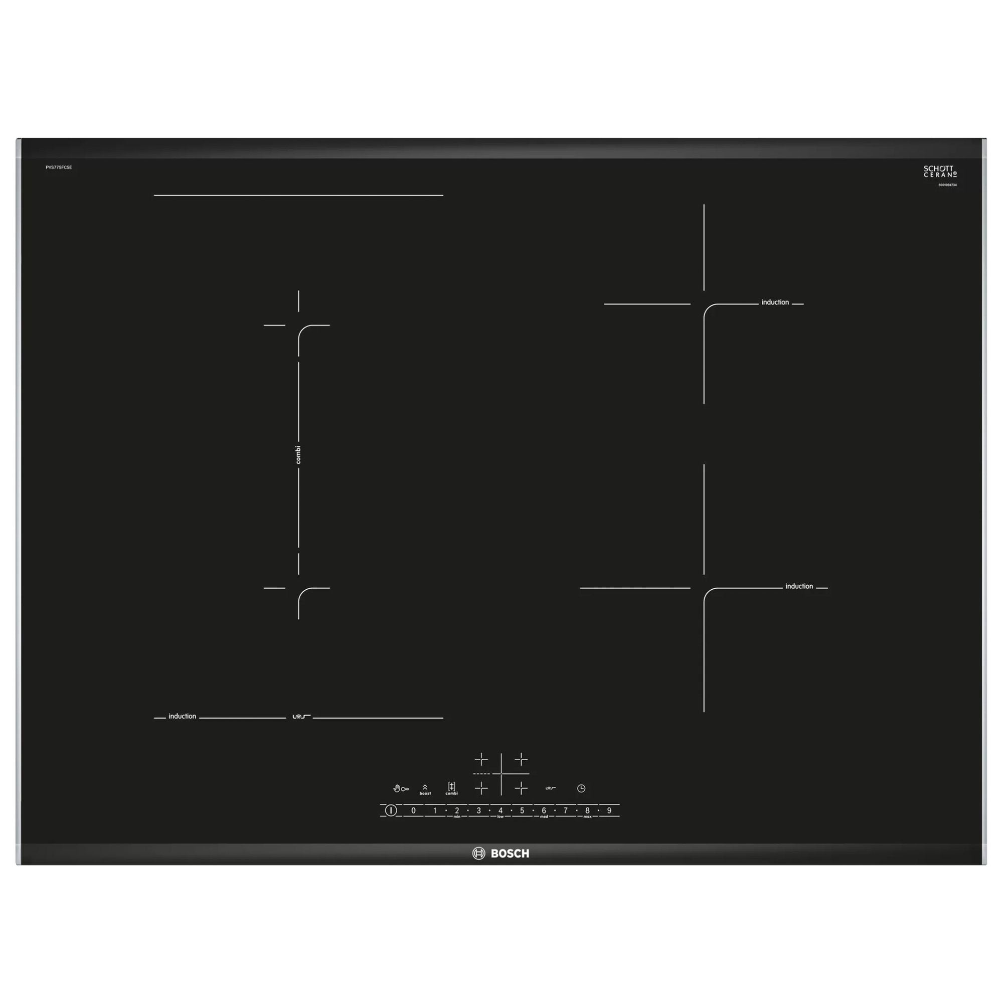 Bếp Từ Âm Bosch PVS775FC5E Series 6 | 04 Vùng Nấu