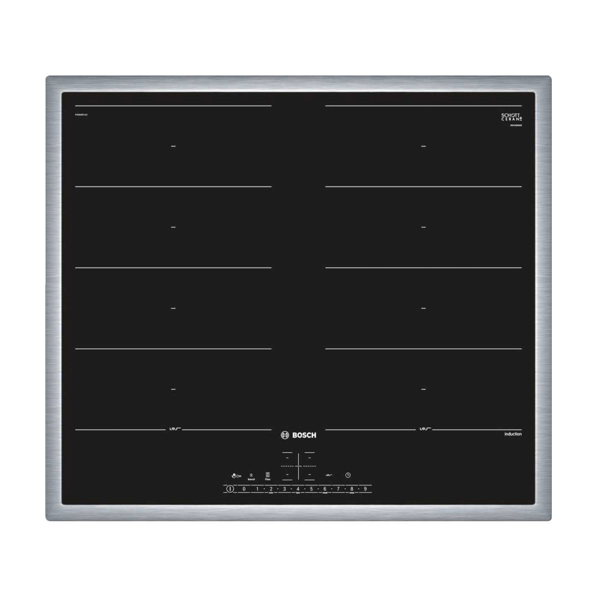 Bếp Từ Âm Bosch PXX645FC1E Serie 6 | 04 Vùng Nấu Ghép Nối