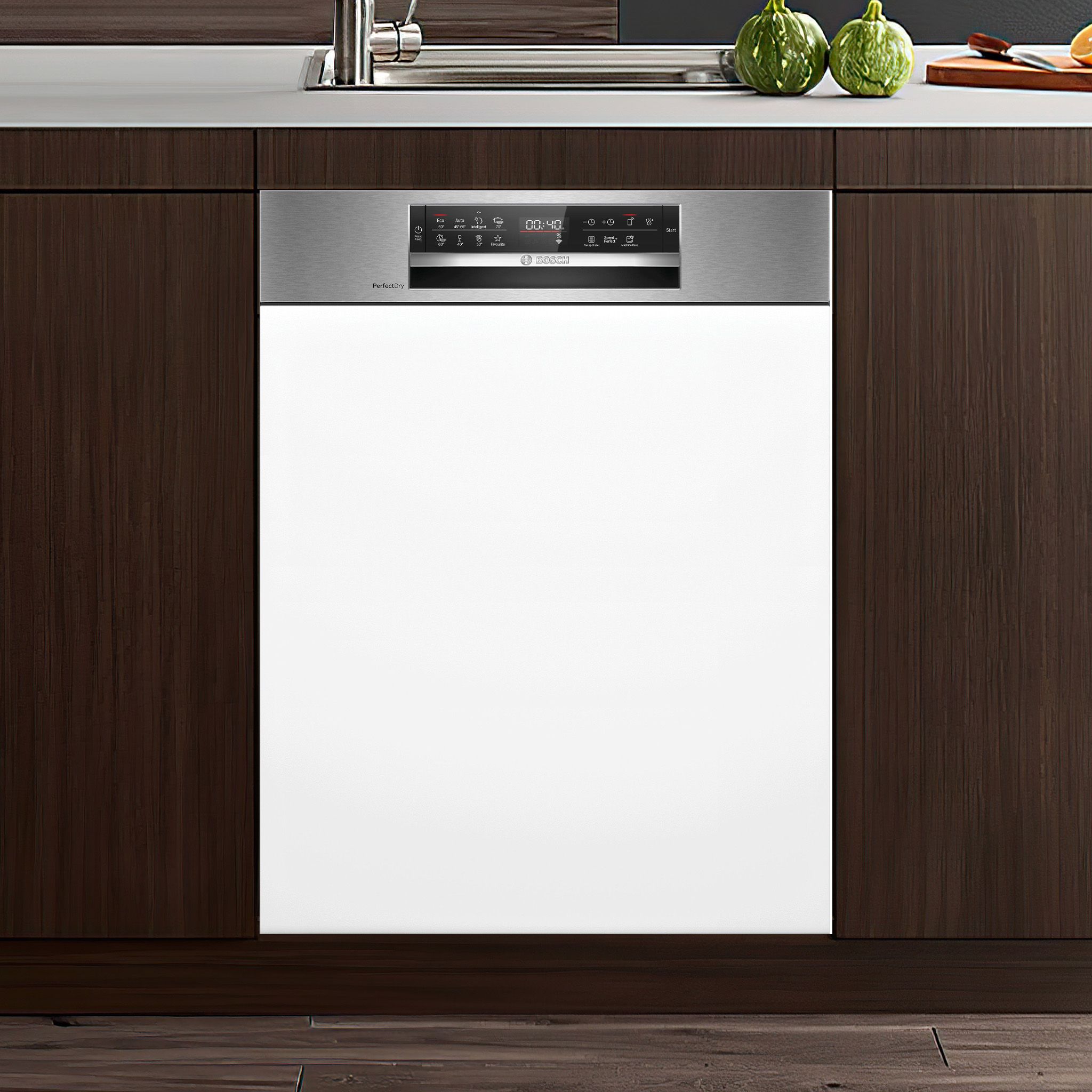 Máy Rửa Bát Âm Bán Phần Bosch SMI6ZCS16E Series 6