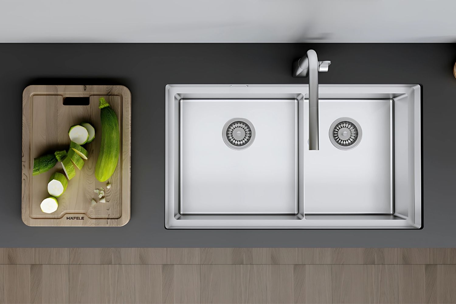 Trọn Bộ Chậu Rửa Bát Và Phụ Kiện Hafele HS21-SSN2S90 567.94.039