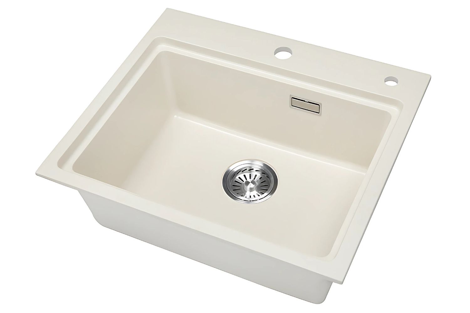 Chậu Rửa Bát 1 Hố Bằng Đá Granstone Hafele Essence HS22-GEN1S60M (577.25.420) | Màu Kem