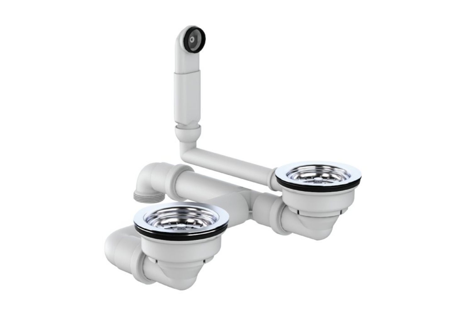 Chậu Rửa Bát 2 Hố Bằng Đá Granstone Hafele HS19-GEN2R90 (570.35.580) | Màu Xám