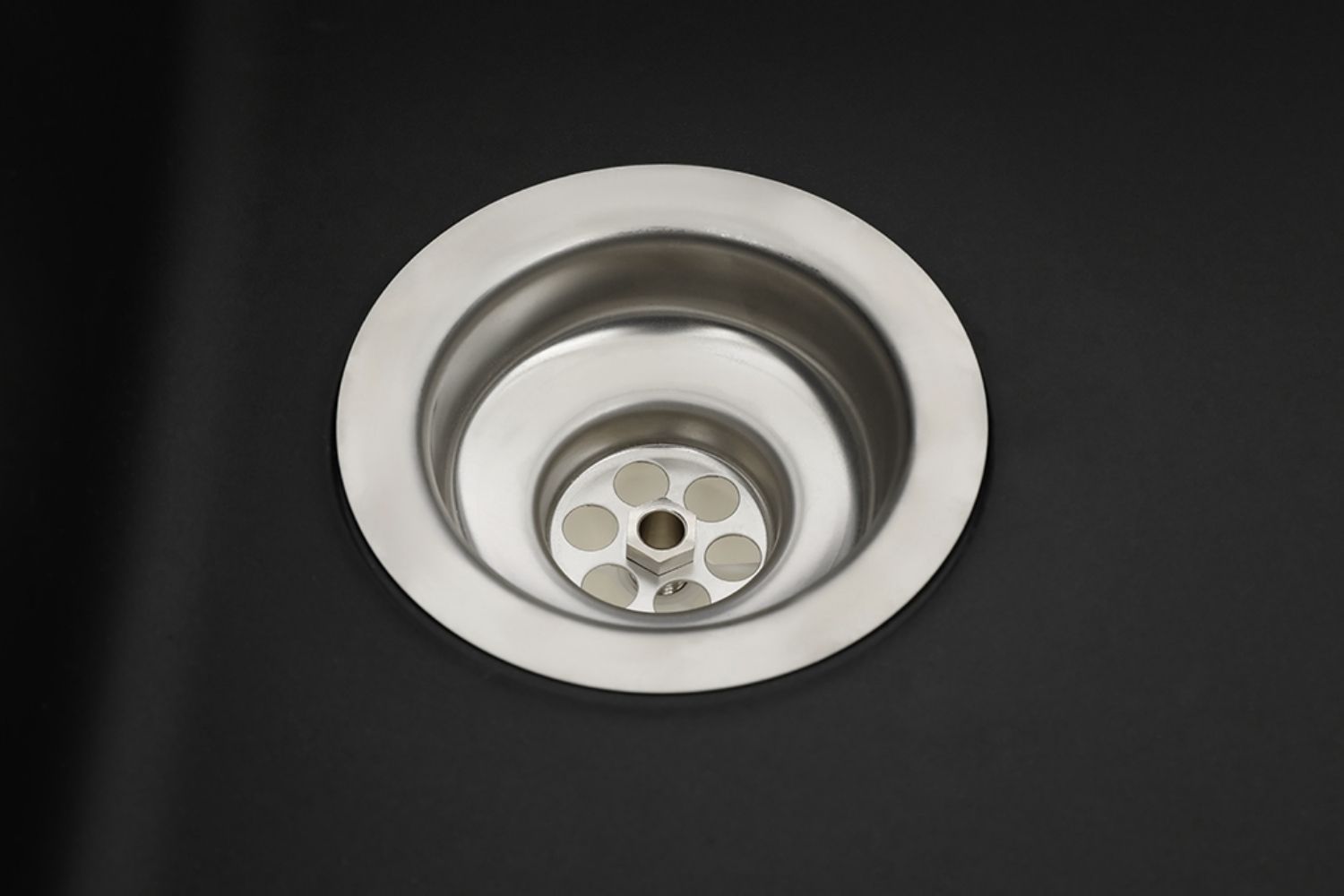 Chậu Rửa Bát 1 Hố Bằng Đá Granite Hafele HS19-GEN1S60 (570.35.330) | Màu Đen