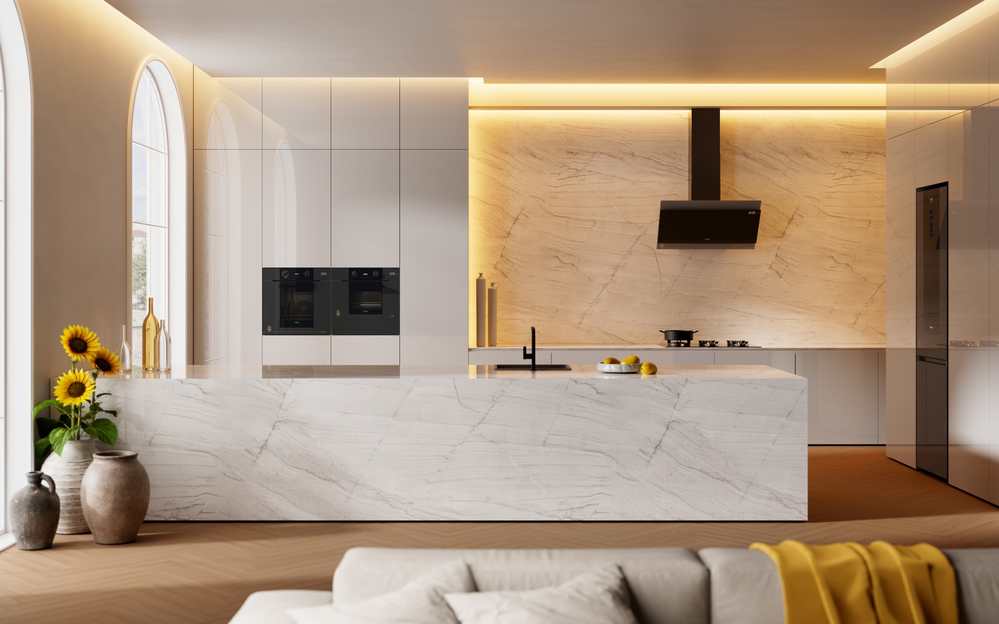 Máy hút mùi vát nghiêng Teka MAESTRO DVT 98660 TOS VG | 90cm