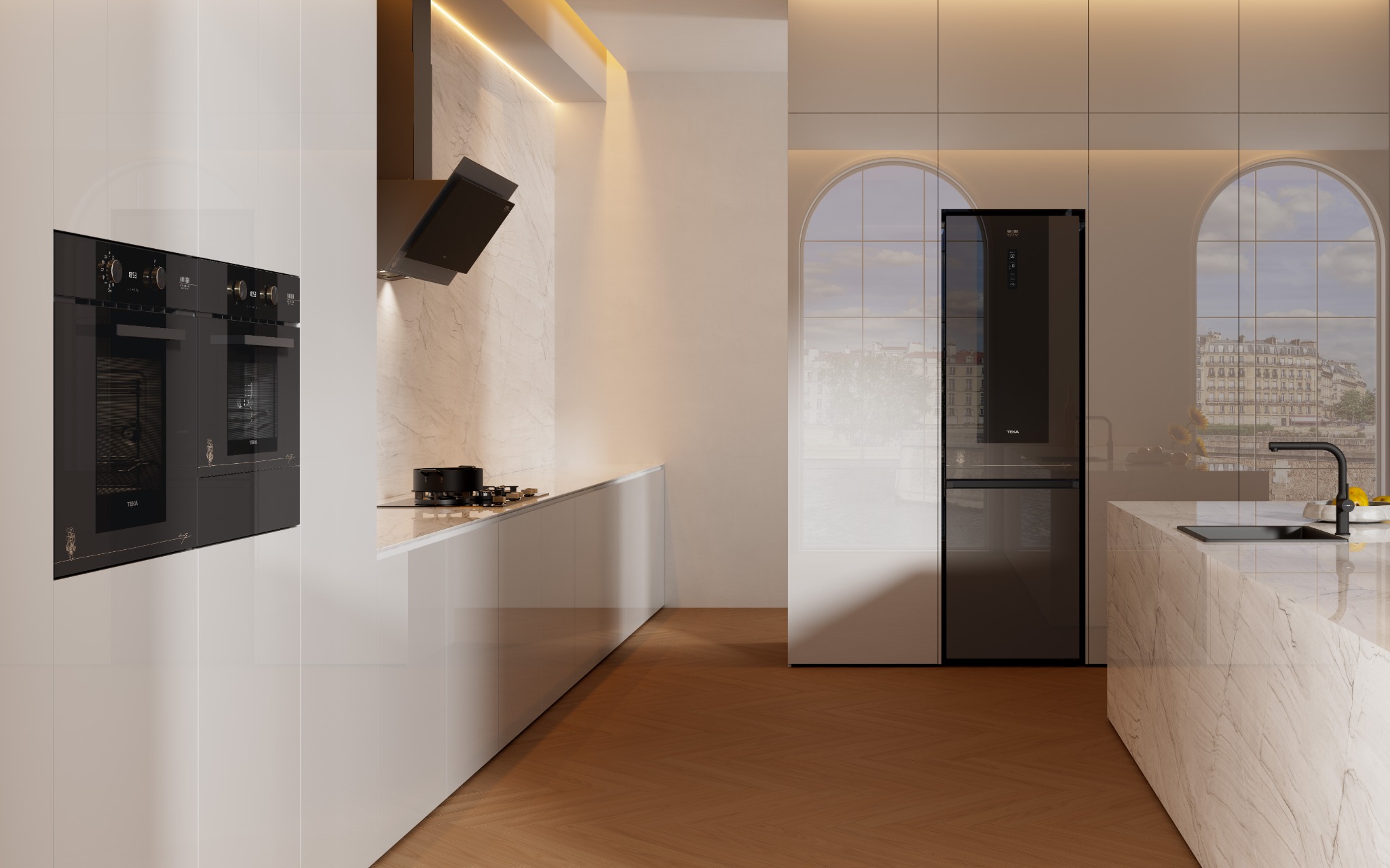 Máy hút mùi vát nghiêng Teka MAESTRO DVT 98660 TOS VG | 90cm