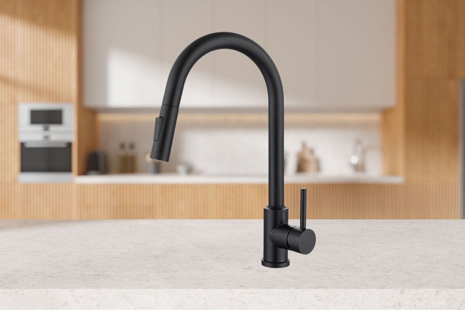 Vòi Rửa Bát Cảm Ứng Nóng Lạnh Dây Rút Hafele 570.58.331 | Inox 304