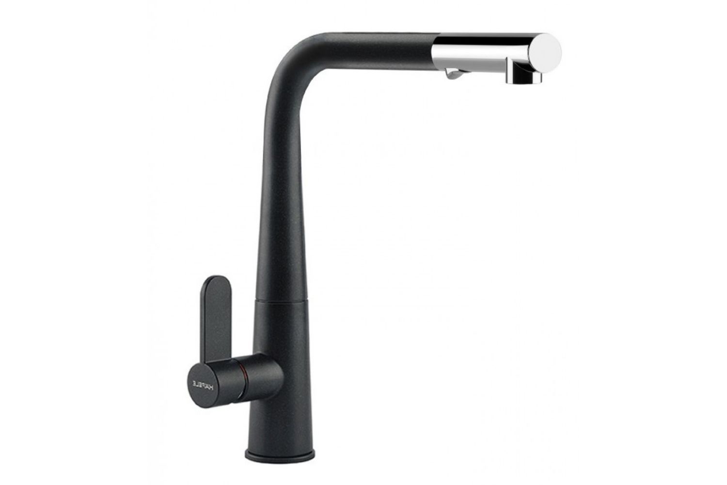 Vòi Rửa Bát Nóng Lạnh Dây Rút Hafele HT20-GH1P259 (570.82.300) | Đồng Thau Sơn Giả Đá, Màu Đen