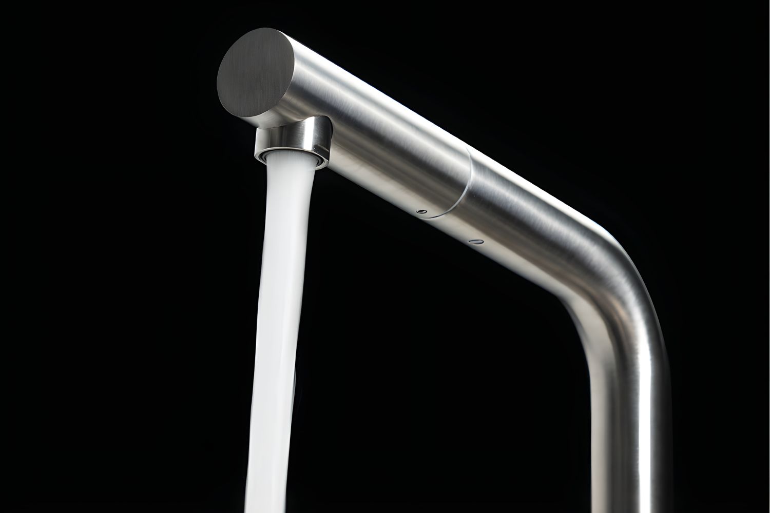 Vòi Rửa Bát Nóng Lạnh Dây Rút Malloca K103-SS | Inox 304