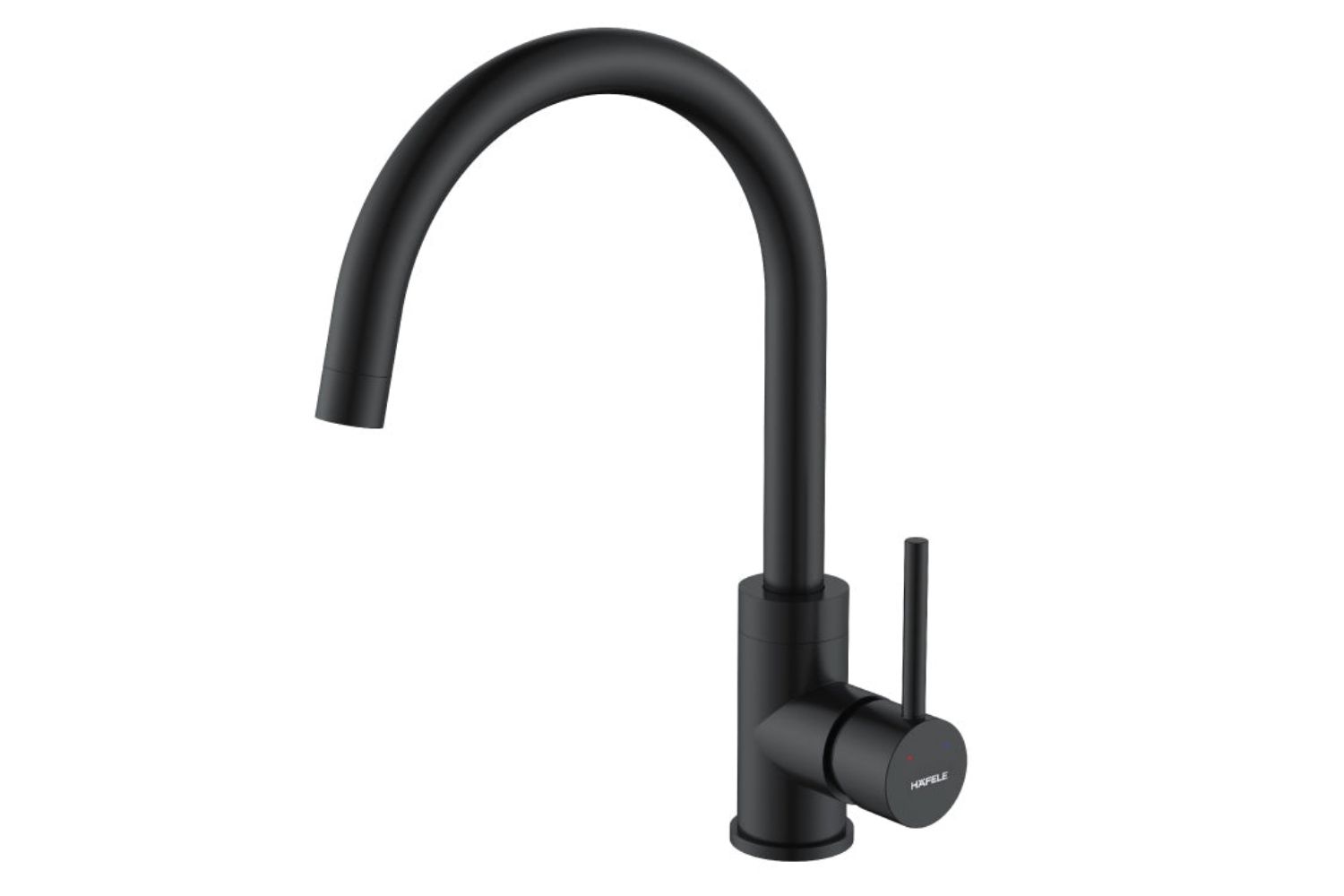 Vòi Rửa Bát Nóng Lạnh Hafele HT21-CH1F220C (577.56.300) | Đồng sơn giả đá, Màu đen