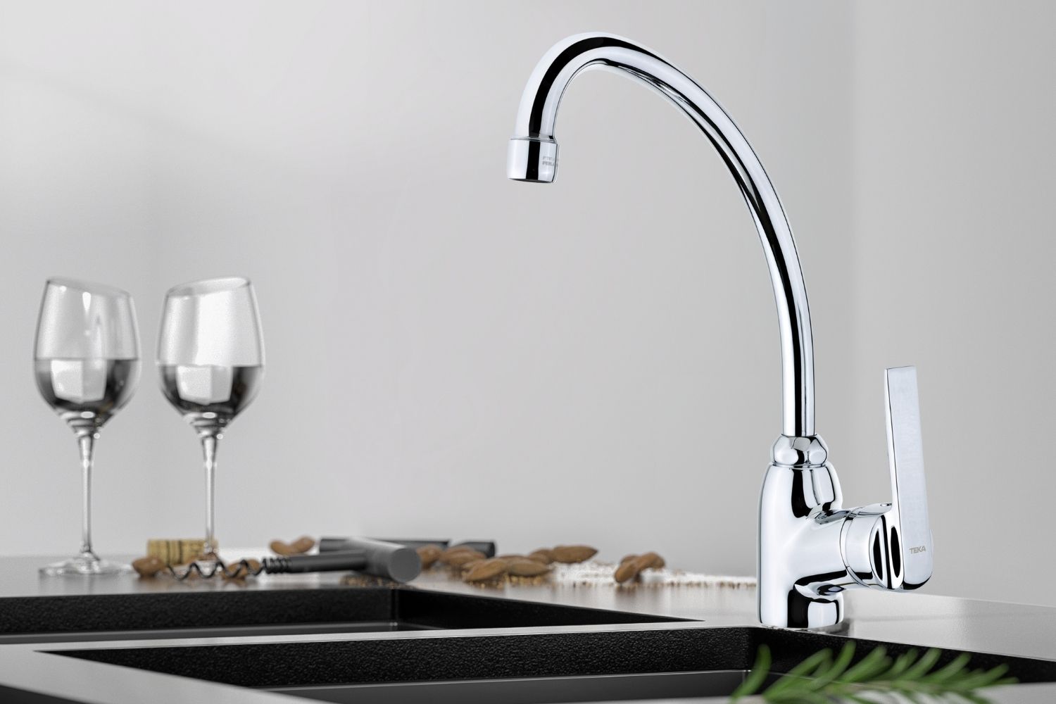 Vòi Rửa Bát Nóng Lạnh Teka IN 912 5391212 | Đồng Thau Mạ Chrome