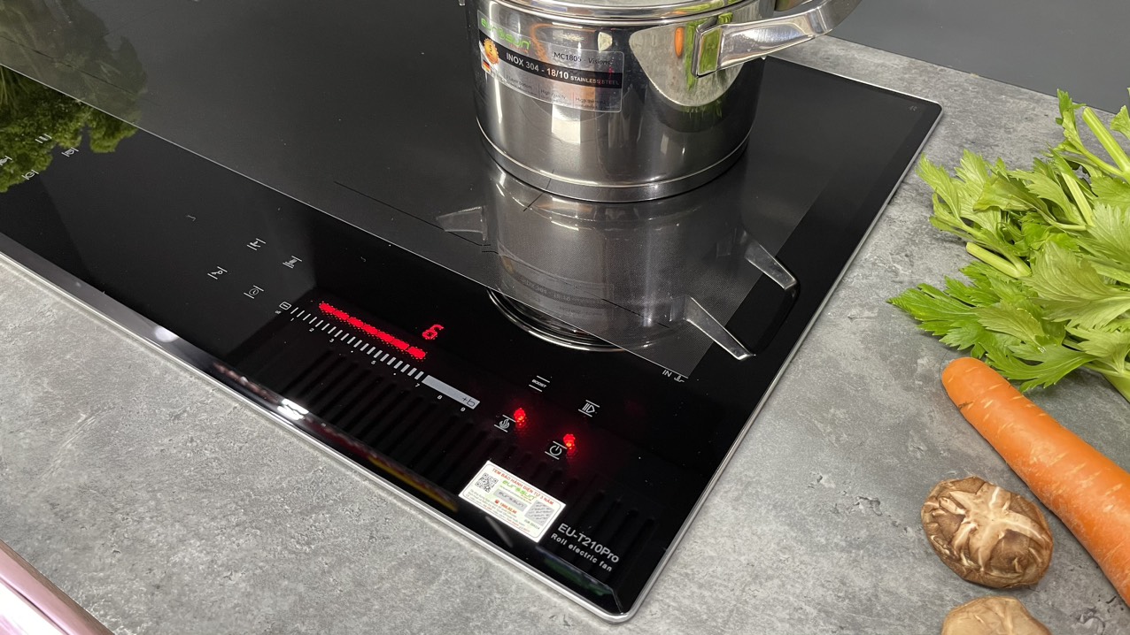 Bếp Từ Đôi Eurosun EU-T210Pro | Lắp Âm 2 Vùng Nấu