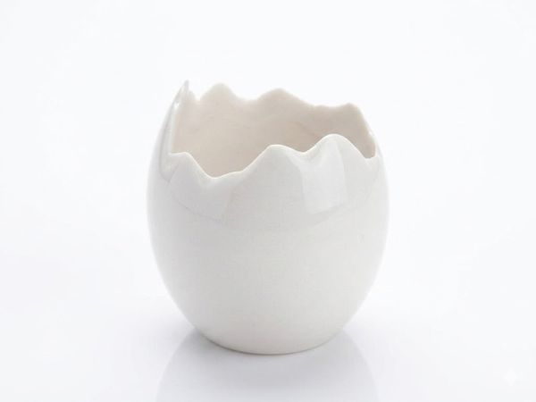 CHÉN SỨ 10X10X10CM (CRETACEOUS BROKEN EGG)