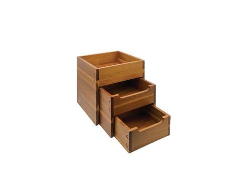 ATHENA-KỆ GỖ 3 NGĂN (3-DRAWERS WOODEN DISPLAYER S)