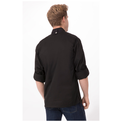 ÁO BẾP XS (HARTFORD CHEF COAT, BLACK)