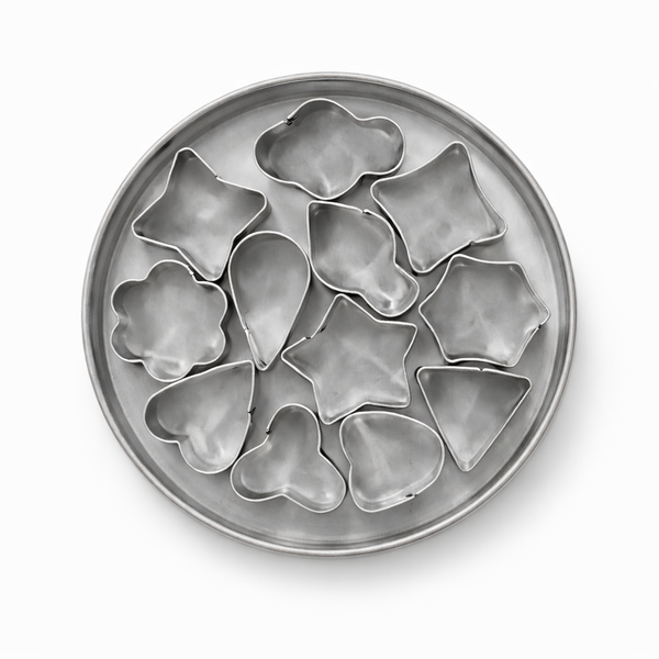 CUTLERY PRO-BỘ KHUÔN CẮT BỘT 20MM (PASTRY CUTTER, 12PCS, GEOMETRY)