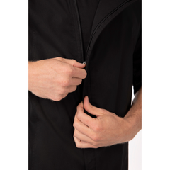 ÁO BẾP S (HARTFORD CHEF COAT, BLACK)