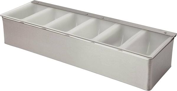 KHAY GIA VỊ INOX 6 NGĂN (CONDIMENT DISPENSER)