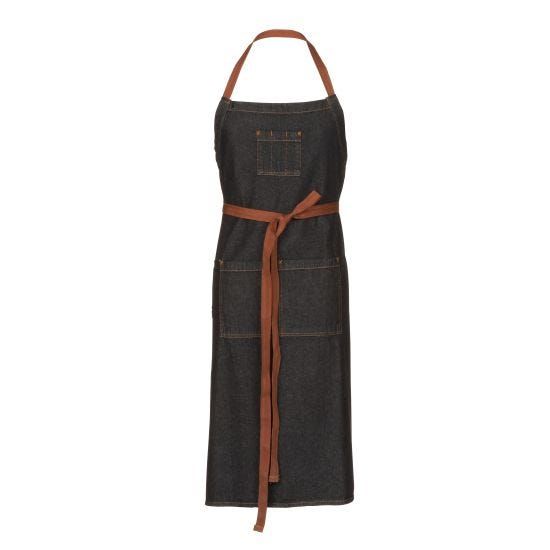 TẠP DỀ (DENIM BIB APRON W/ADJ TIES)