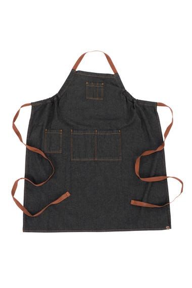 TẠP DỀ (DENIM BIB APRON W/ADJ TIES)